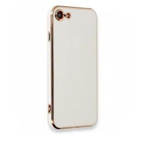 Bol Çeşit iPhone 7 Volet Beyaz Silikon Kılıf
