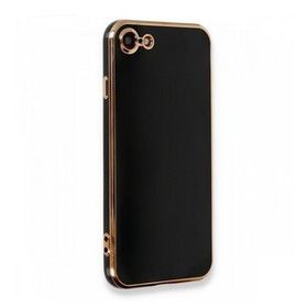 Bol Çeşit iPhone 7 Volet Siyah Silikon Kılıf