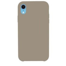 Bol Çeşit iPhone XR Lansman Legant Bej Silikon Kılıf