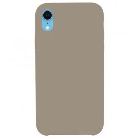 Bol Çeşit iPhone XR Lansman Legant Bej Silikon Kılıf