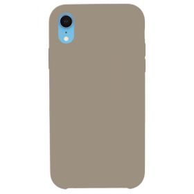 Bol Çeşit iPhone XR Lansman Legant Bej Silikon Kılıf
