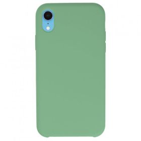 Bol Çeşit iPhone XR Lansman Legant Yeşil Silikon Kılıf