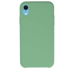 Bol Çeşit iPhone XR Lansman Legant Yeşil Silikon Kılıf