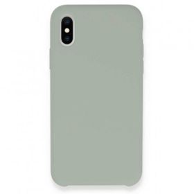 Bol Çeşit iPhone XS Max Lansman Legant Açık Gri Silikon Kılıf