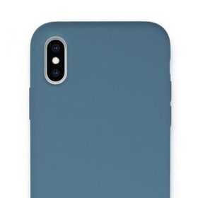 Bol Çeşit iPhone XS Max Lansman Legant Açık Mavi Silikon Kılıf