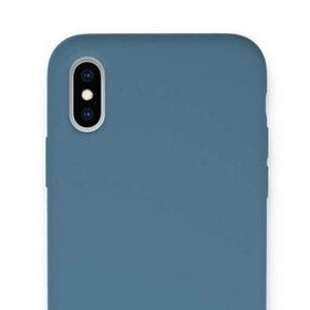Bol Çeşit iPhone XS Max Lansman Legant Açık Mavi Silikon Kılıf