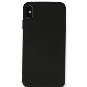Bol Çeşit iPhone XS Max Nano İçi Kadife Siyah Silikon Kılıf