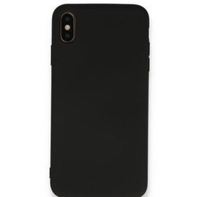 Bol Çeşit iPhone XS Max Nano İçi Kadife Siyah Silikon Kılıf