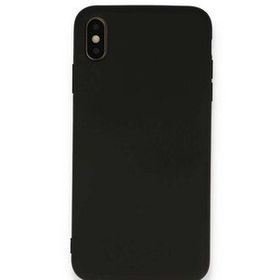 Bol Çeşit iPhone XS Max Nano İçi Kadife Siyah Silikon Kılıf