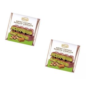 Bolçi 100 gr Fıstıklı Kadayıf Dolgulu Sütlü Dubai Çikolatası