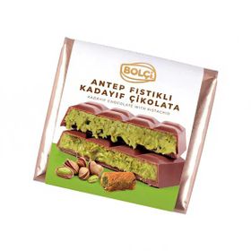 Bolçi 100 gr Fıstıklı Kadayıf Dolgulu Sütlü Dubai Çikolatası