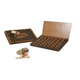 Bolçi 335 gr Sütlü Fındıklı Ahşap Kutu Bolu Çikolatası