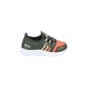Bolimex 3370 Haki Bağsız Erkek Çocuk Bebe Spor Ayakkabı