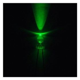 Bolled Yeşil 5 mm Led Mantar
