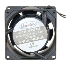 Bolsat 8x8 cm 220 V 38 mm Fan