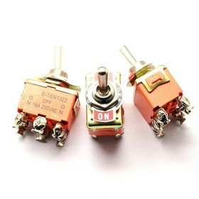 Bolsat Toggle TEN-1322 6 Uçlu On-Off-On Swıtch Anahtar