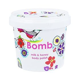 Bomb Cosmetics Milk Honey 375 gr Vücut Peeling
