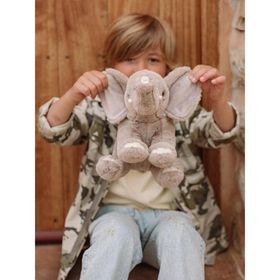 Bon Ton Toys 15193018 WWF 23 cm Oturan Fil Peluş Oyuncak