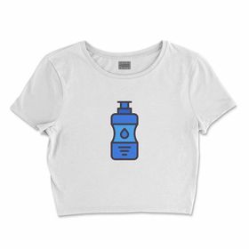 Bona Basics BDWTSWI-100454 Beyaz Kadın T-shirt