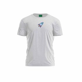 Bona Basics BFTSGI-100021 Gri Erkek T-shirt