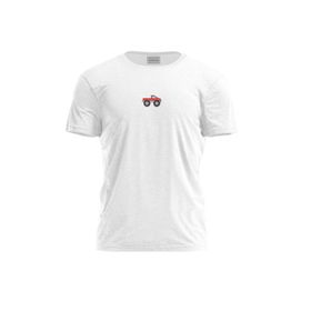 Bona Basics BFTSWİ-100080 L Beden Beyaz Erkek T-shirt