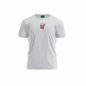 Bona Basics BUTSGİ-100249-XL Beyaz Erkek T-shirt