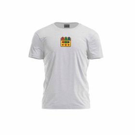 Bona Basics BUTSGİ-100259 Beyaz Erkek T-shirt
