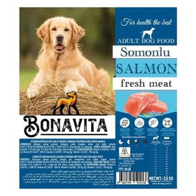 Bona Vita 4x2,5 kg Somonlu Köpek Kuru Maması