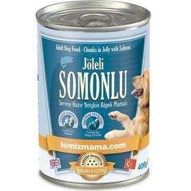 BonaCibo 400 gr Jöleli Somonlu Yaş Yetişkin Köpek Maması