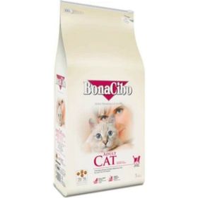 BonaCibo Adult Cat Tavuklu Hamsi ve Pirinç Eşliğinde Yetişkin 2 kg Kedi Maması