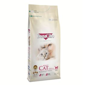 BonaCibo Adult Cat Tavuklu Hamsi ve Pirinç Eşliğinde Yetişkin 3x2 kg Kedi Maması