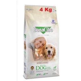 BonaCibo Adult Dog Lamb Rice Kuzu Eti İçeren 4 kg Köpek Maması