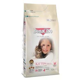 BonaCibo Kitten Tavuk Hamsi Yavru 1500 gr Kedi Maması