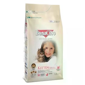 BonaCibo Kitten Tavuk Hamsi Yavru 1500 gr Kedi Maması