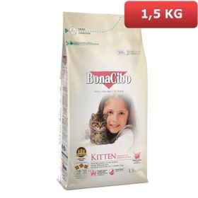 BonaCibo Kitten Tavuk Hamsi Yavru 1500 gr Kedi Maması