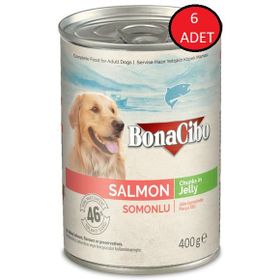 BonaCibo Soslu Dana Etli 6x400 gr Yetişkin Köpek Maması