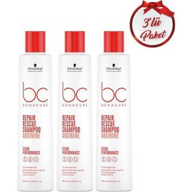 Bonacure 3x250 ml Bc Clean Acil Kurtarma Şampuanı