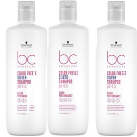 Bonacure Bc Clean 3x1000 ml Renk Koruyucu Gümüş Şampuan