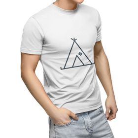 Bonamaison Dijital Baskılı Unisex Yetişkin Beyaz Tişört