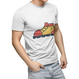 Bonamaison Dijital Baskılı Unisex Yetişkin Beyaz Tişört