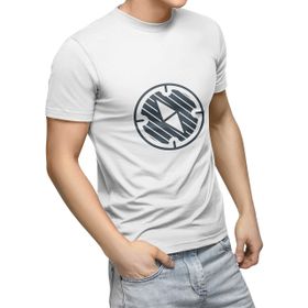 Bonamaison Dijital Baskılı Unisex Yetişkin Beyaz Tişört