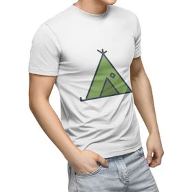 Bonamaison Dijital Baskılı Unisex Yetişkin Beyaz Tişört