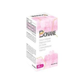 Bonane Kalsiyum Magnezyum Çinko Selenyum D Vitamini 30 Tablet