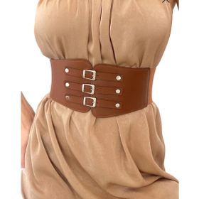 Bonateks FRGLSBELT100214 Kahverengi Kadın Kemer