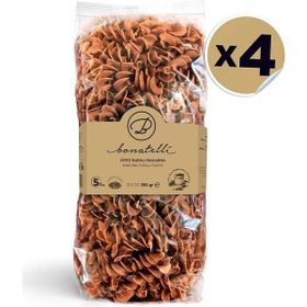 Bonatelli 1.6 kg Siyez Burgu Makarna (4 adet)