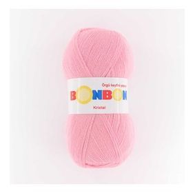 Bonbon 98221 Kristal Toz Pembe El Örgü İpi