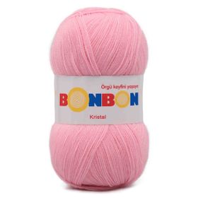 Bonbon 98221 Kristal Toz Pembe El Örgü İpi