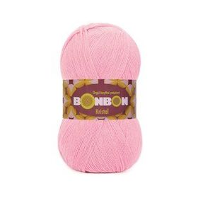 Bonbon 98221 Kristal Toz Pembe El Örgü İpi
