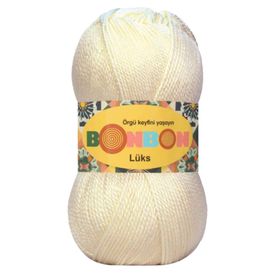 Bonbon 98223 Yünü Krem Lüks Patik İpi