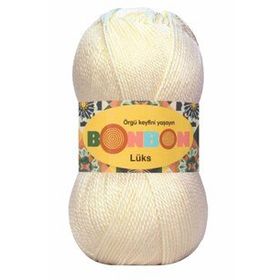 Bonbon 98223 Yünü Krem Lüks Patik İpi